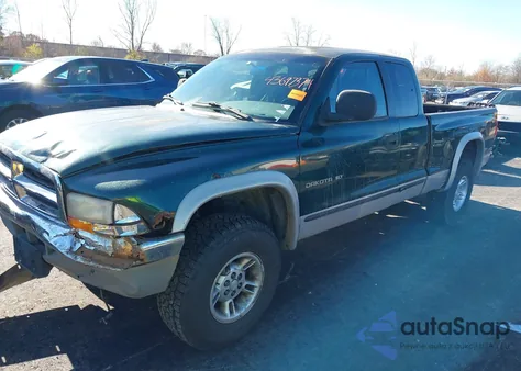1998 Dodge Dakota Slt/Sport из США, поврежденный, VIN 1B7GG22X6WS557993